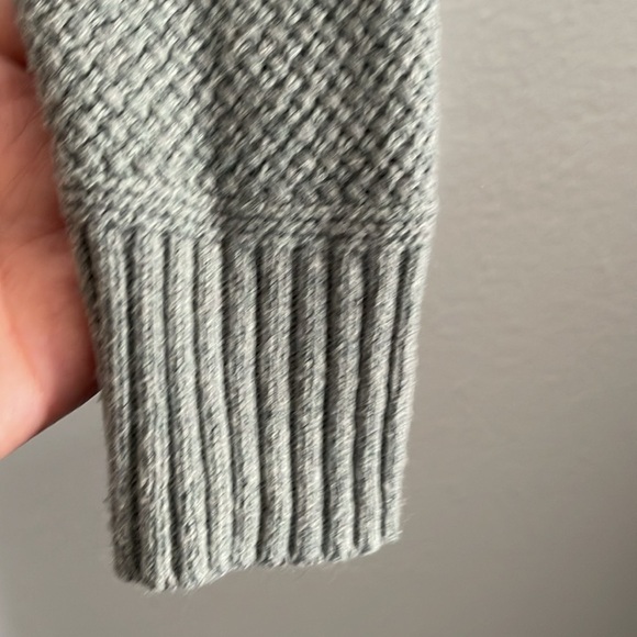 Madewell Chronicle Texture Pullover Sweater in Plae Green Women's Size S / Small - Picture 4 of 7